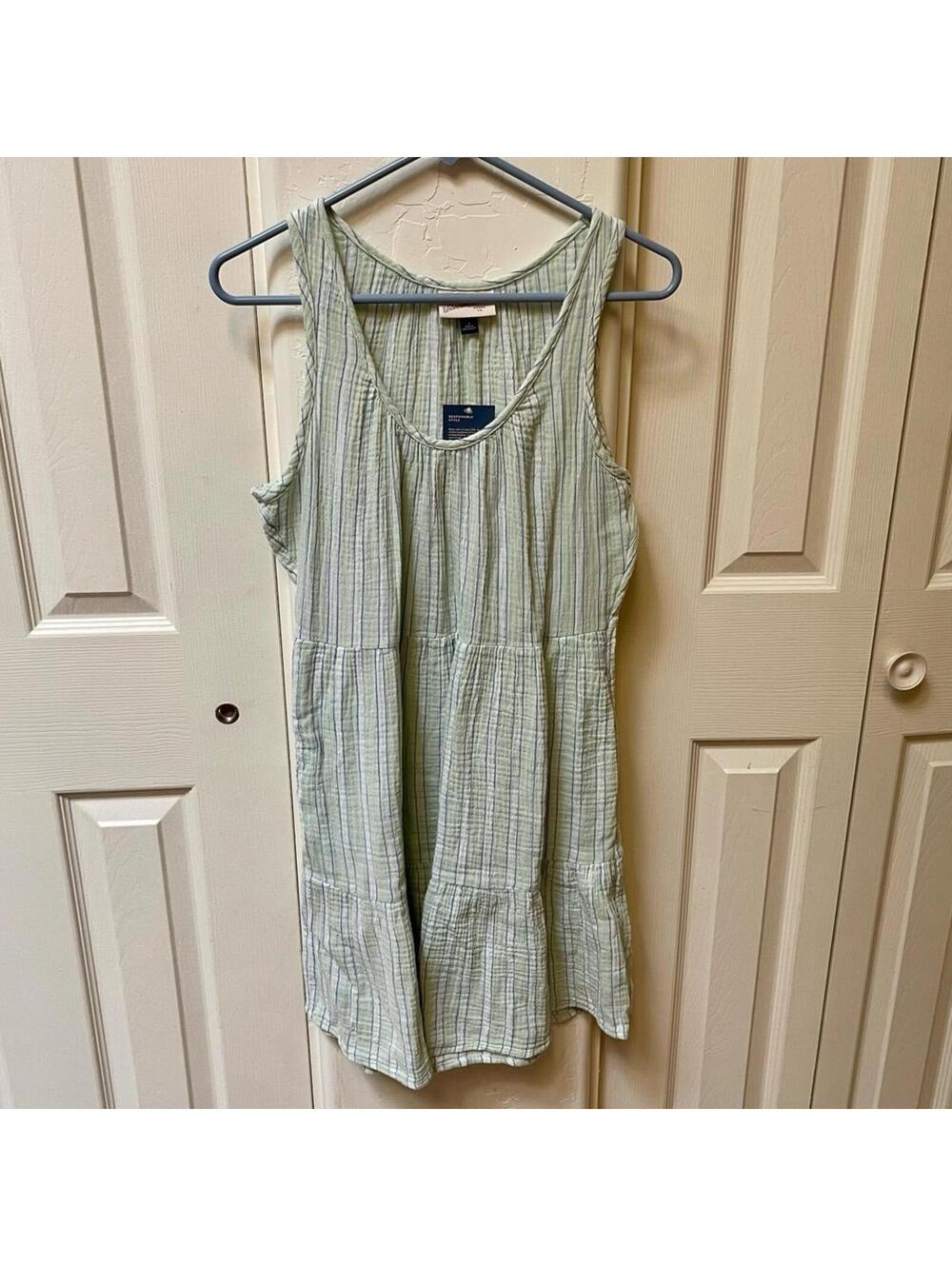 New - Universal Thread Cotton Gauze Mini Tank Dress - Small
